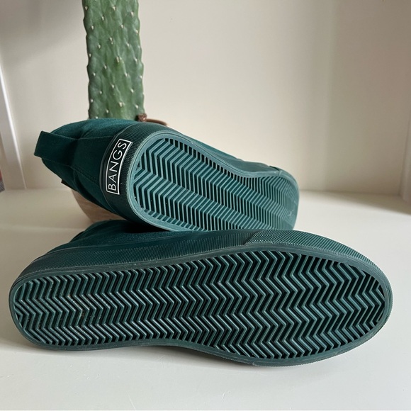 BANGS Teal Canvas High-Tops - Picture 14 of 15